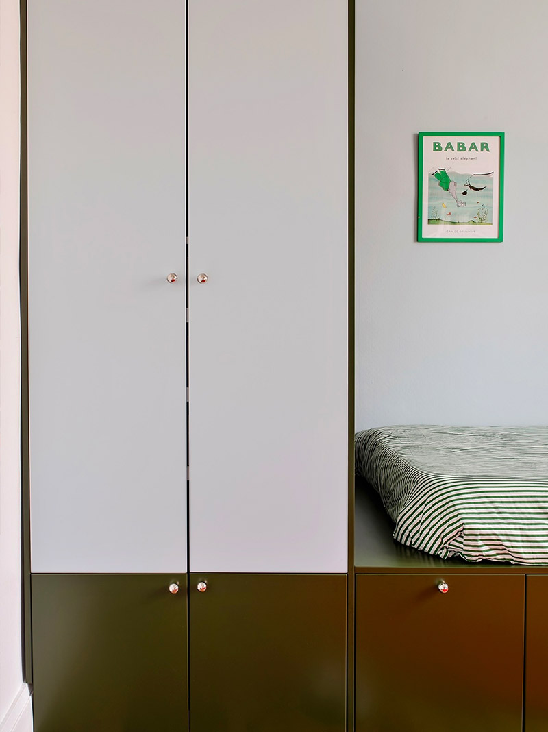 Un dressing bicolore