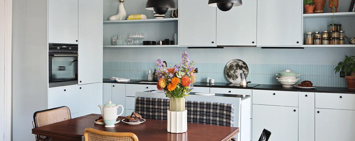 Kitchen in Blue 04 - Ciel voilé