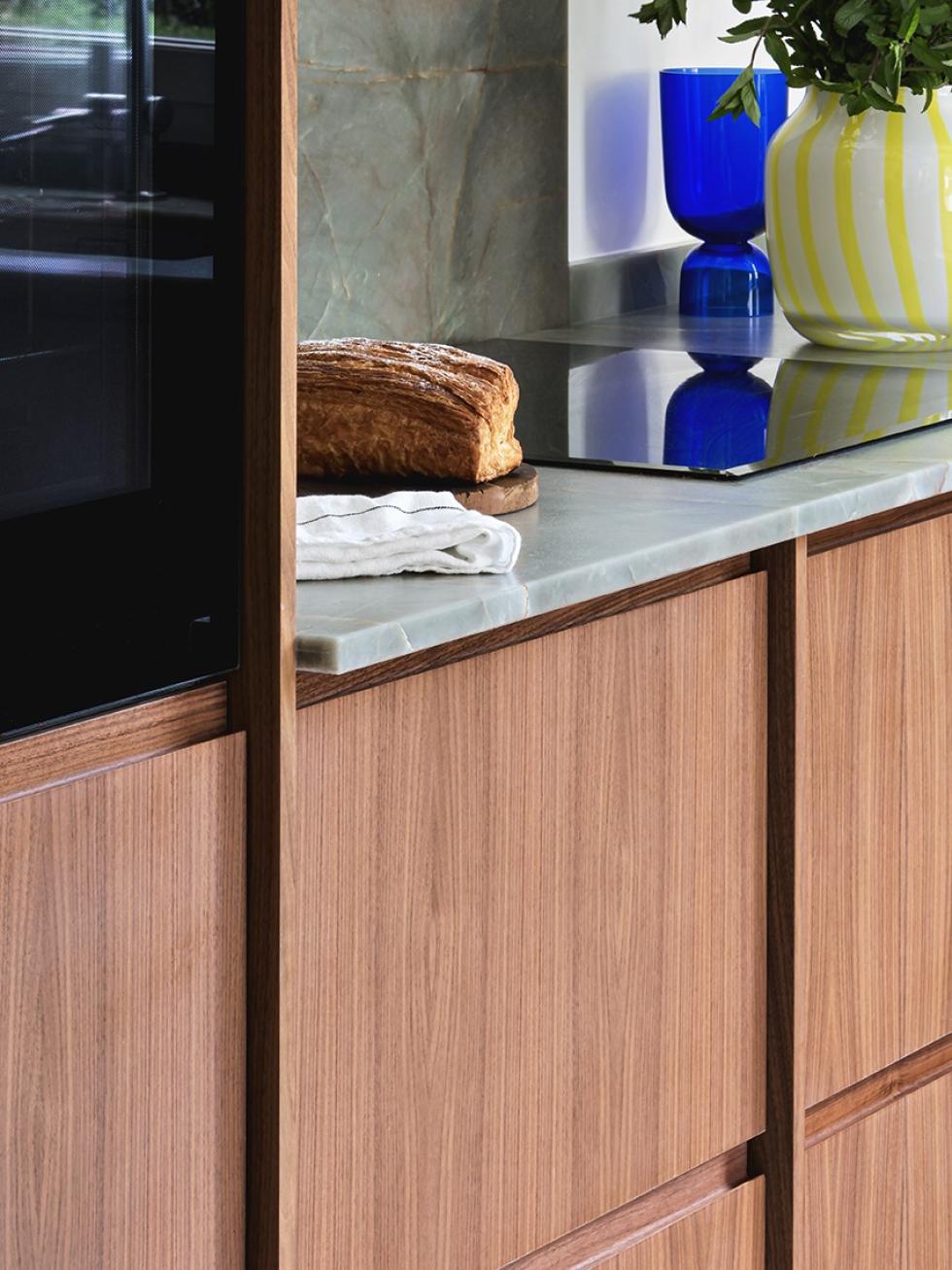 Kitchen with dividers