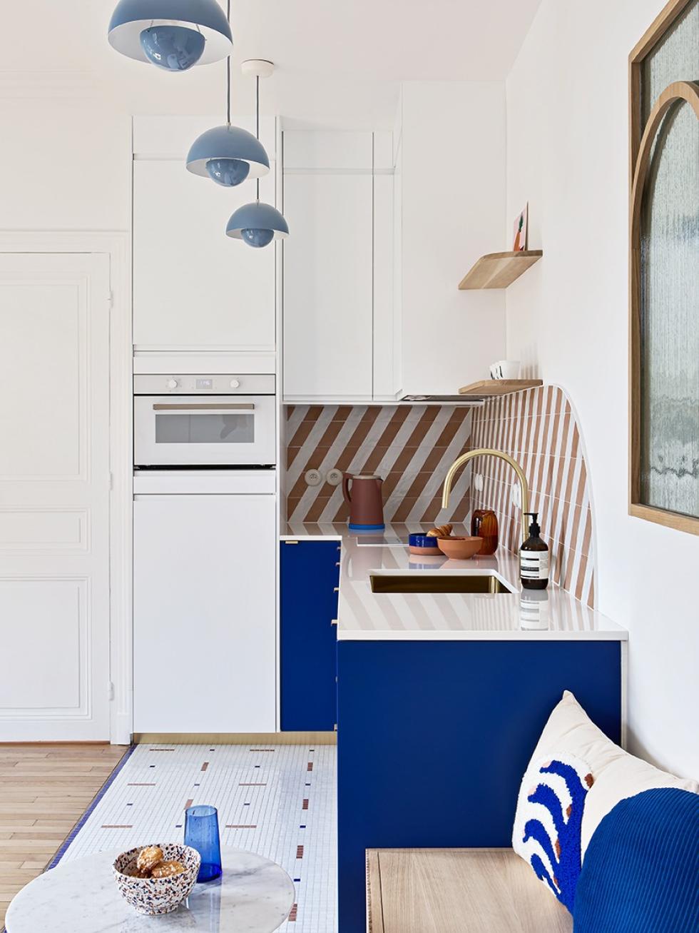 Kitchen in Klein Blue