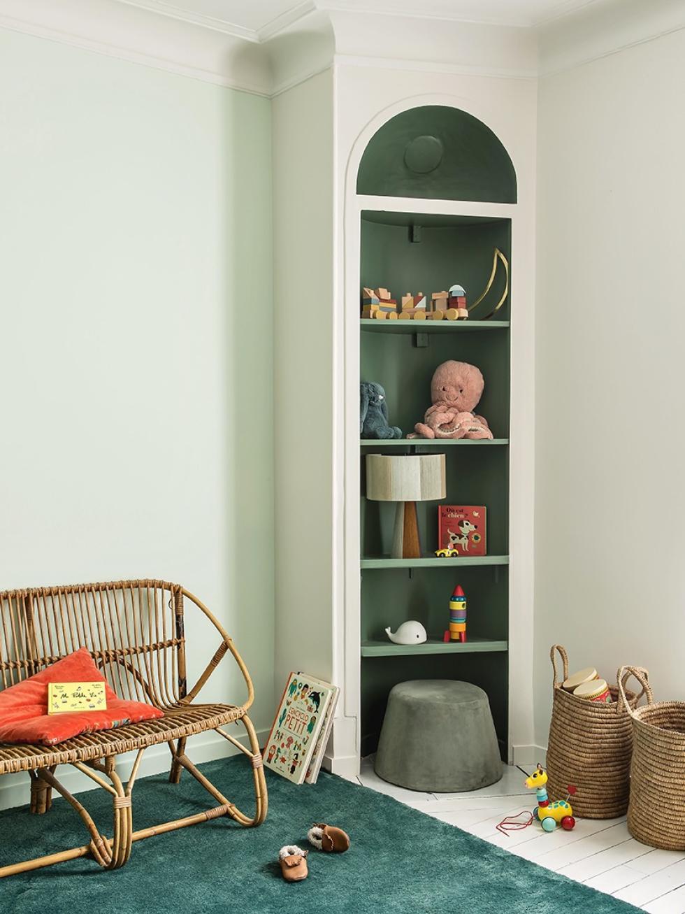 Room in Green 03 - Vert de gris