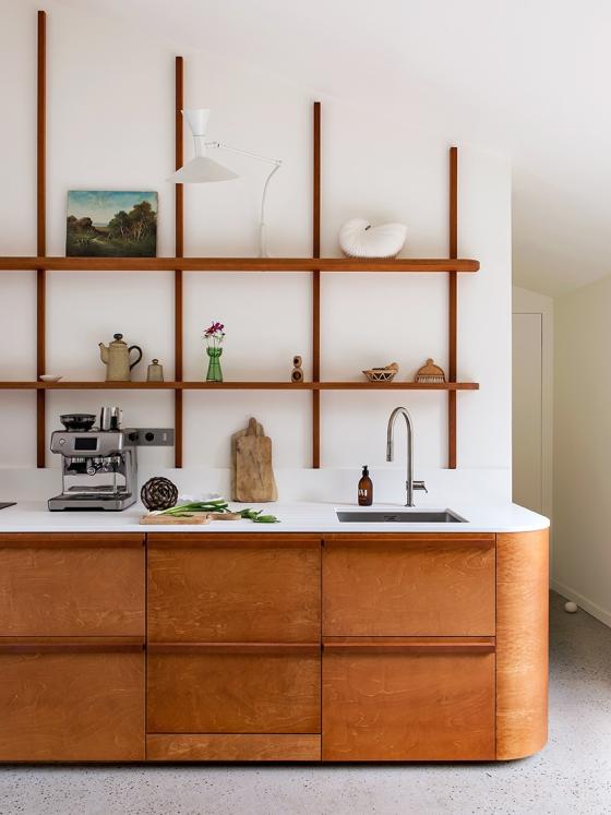 Sabine Mérillon's custom kitchen