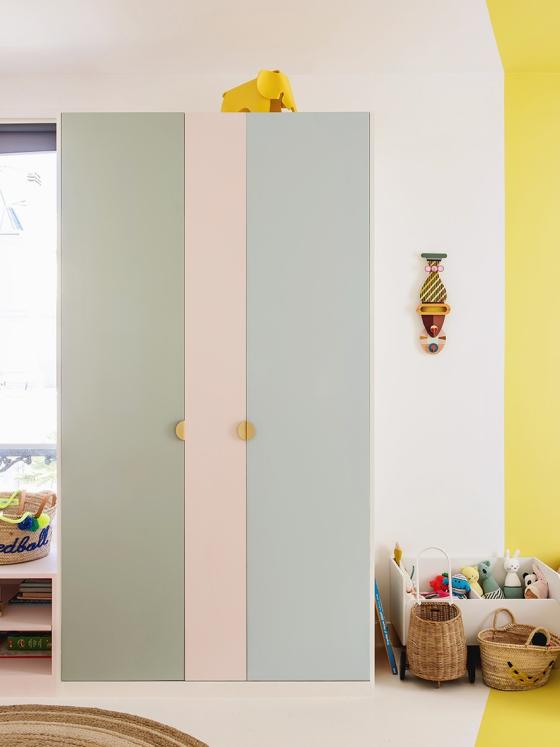 La chambre des filles de Lucie Socrate - ⓒ Hervé Goluza pour Plum Living