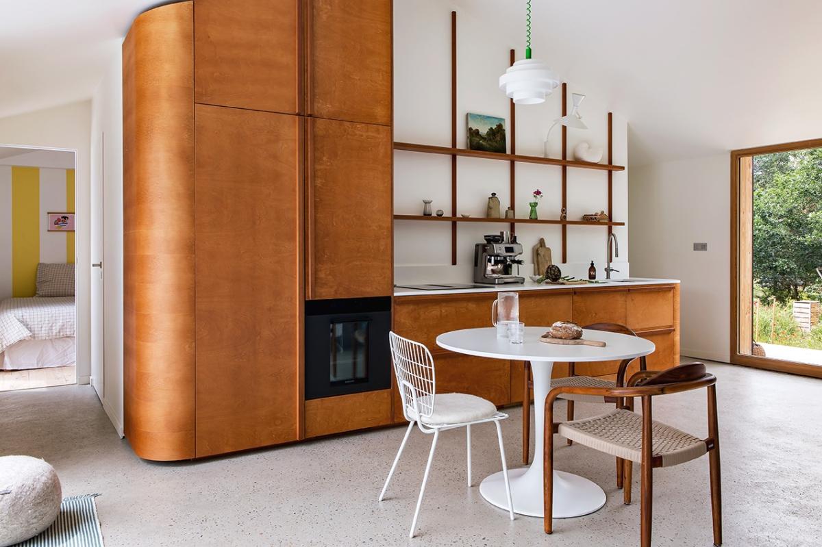 Sabine Mérillon's custom kitchen