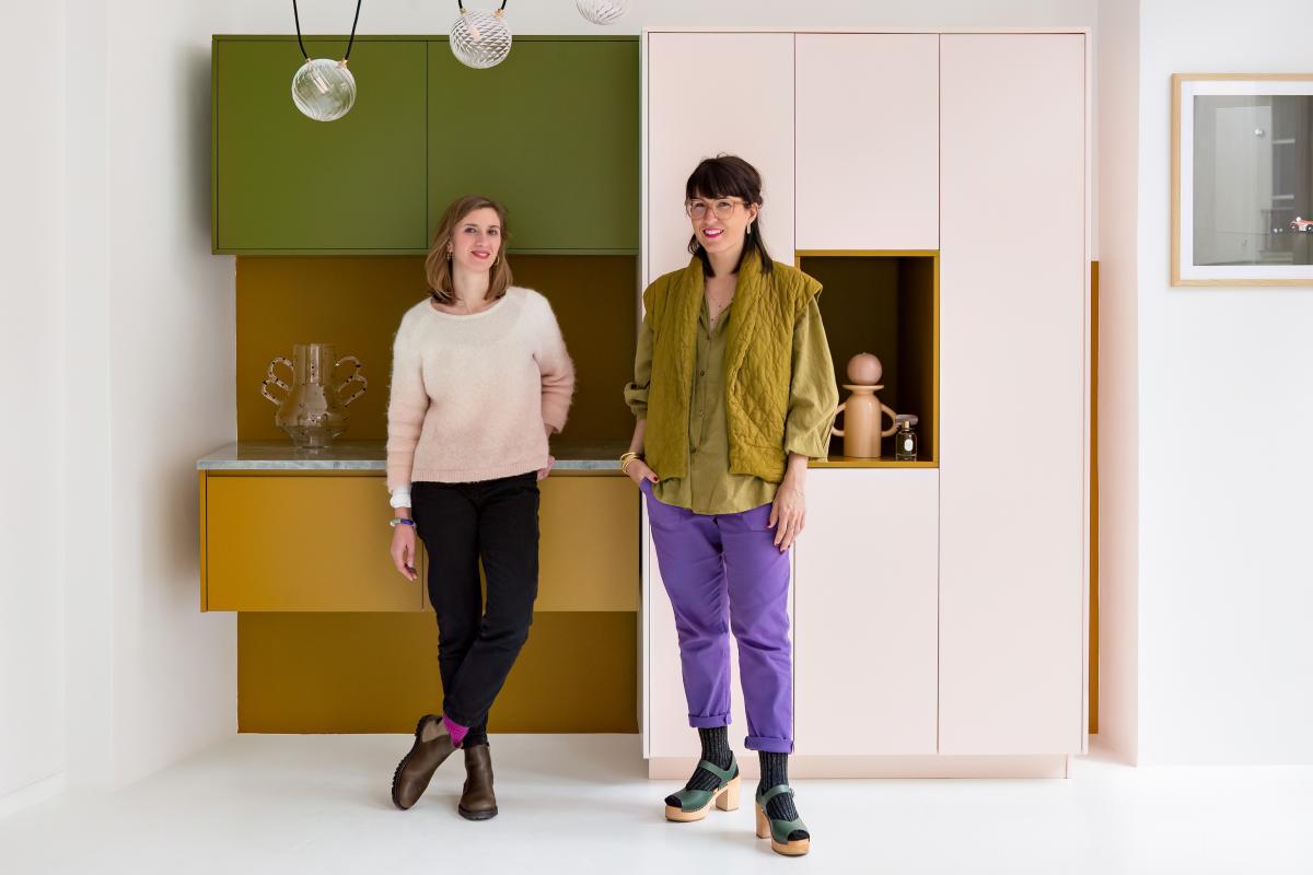 Marion Merle, Plum Living co-founder, and Margaux Keller