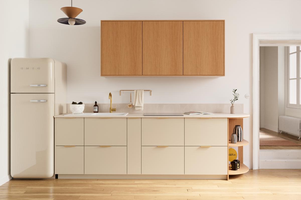 Worktop Curved Dune