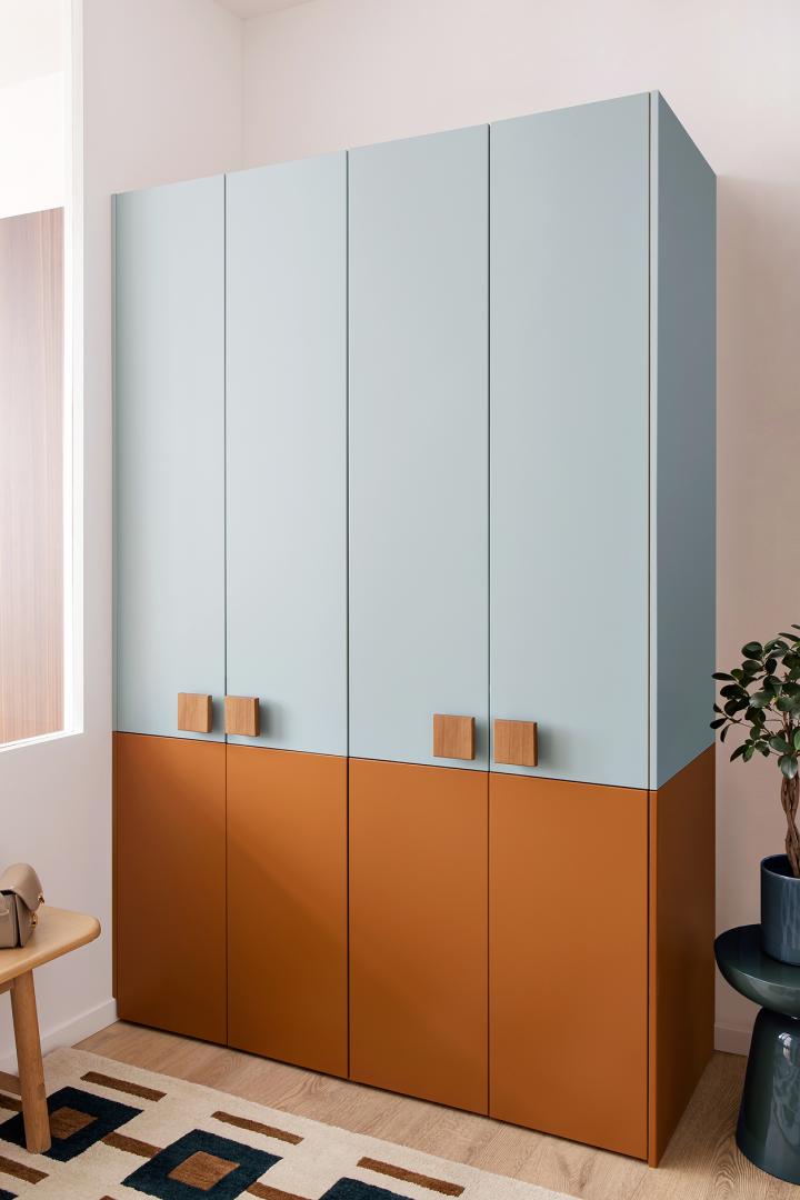 Door 37x153cm - left-hand hinges