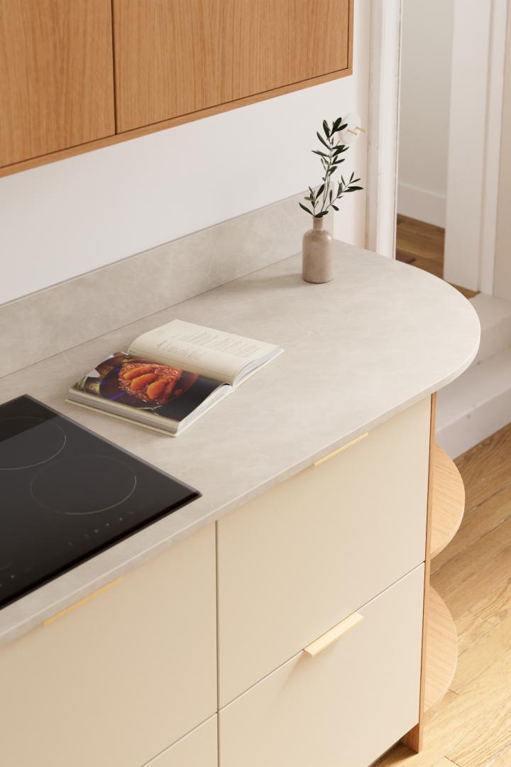 Arbeitsplatte Curved Silex