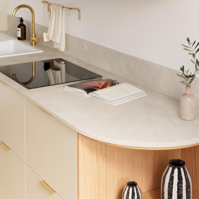 Arbeitsplatte Curved Silex