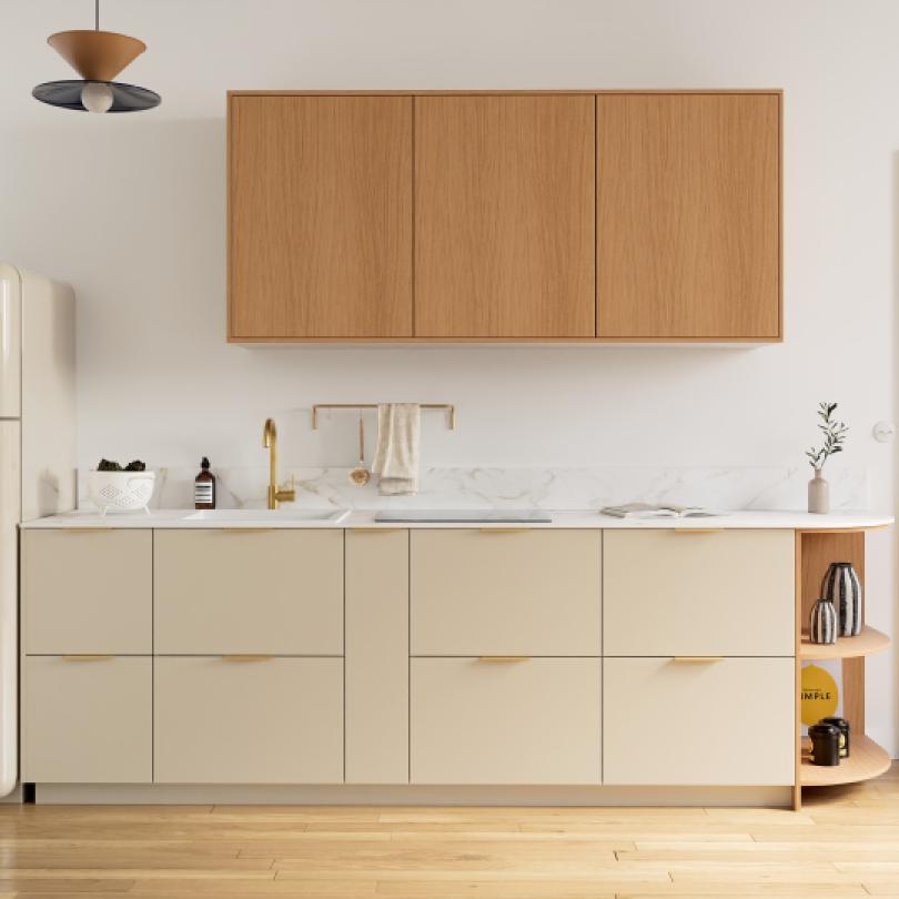 Marbre d'Automne Curved