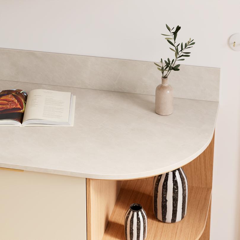 Arbeitsplatte Curved Silex
