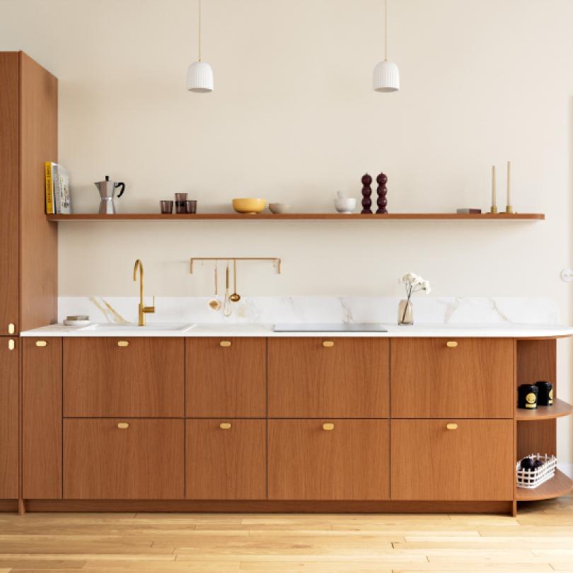 Marbre d'Automne Curved