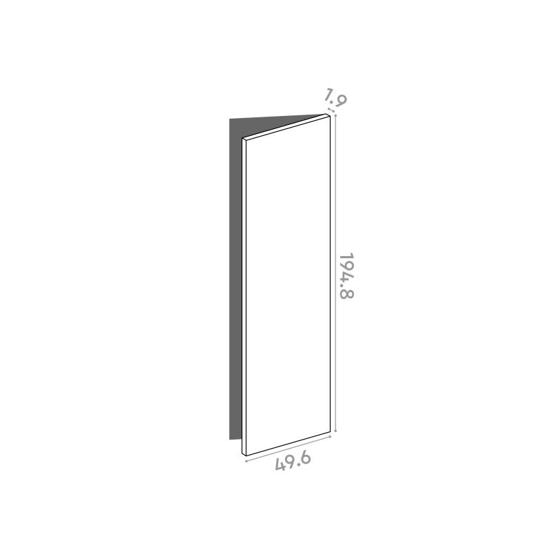 Porte 50x195cm - charnières à droite
