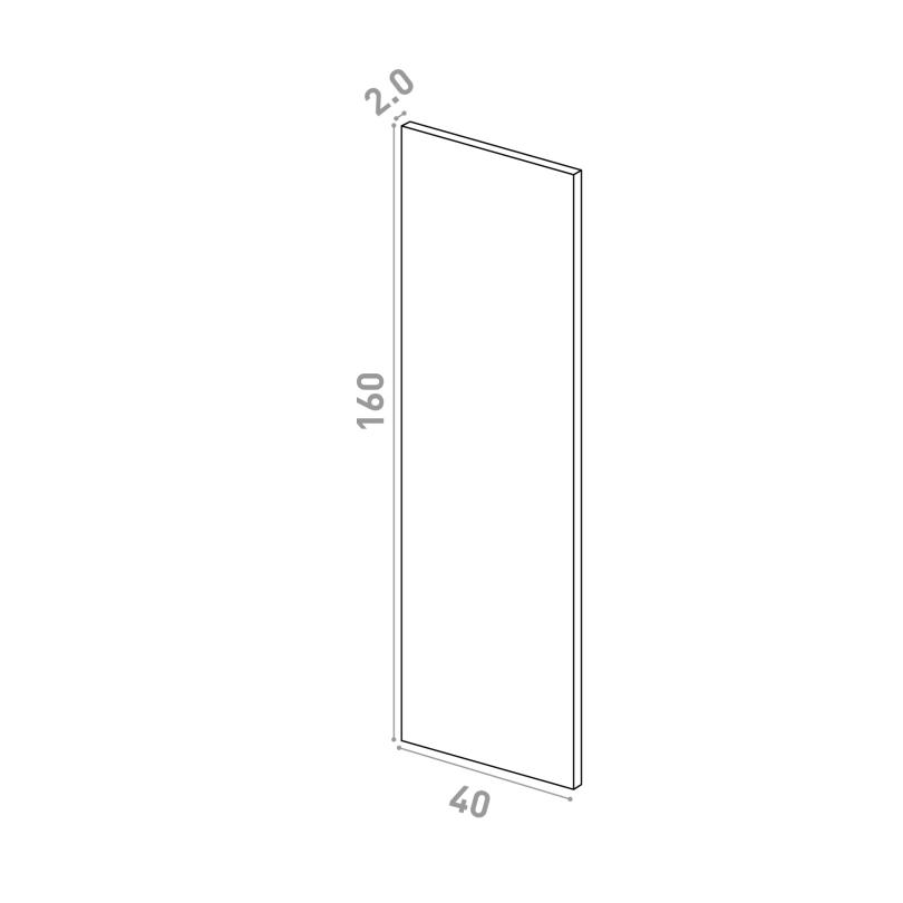 Door 40x160cm
