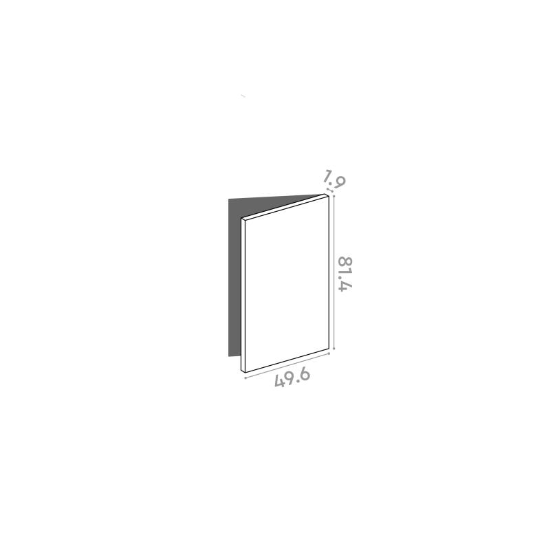 Porte 50x81cm - charnières à droite