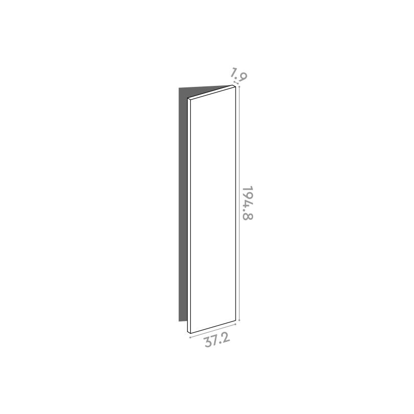 Porte 37x195cm - charnières à droite