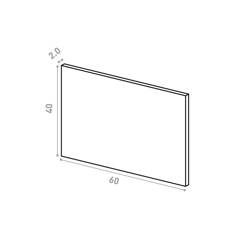Drawer or chest-opening door 60x40cm