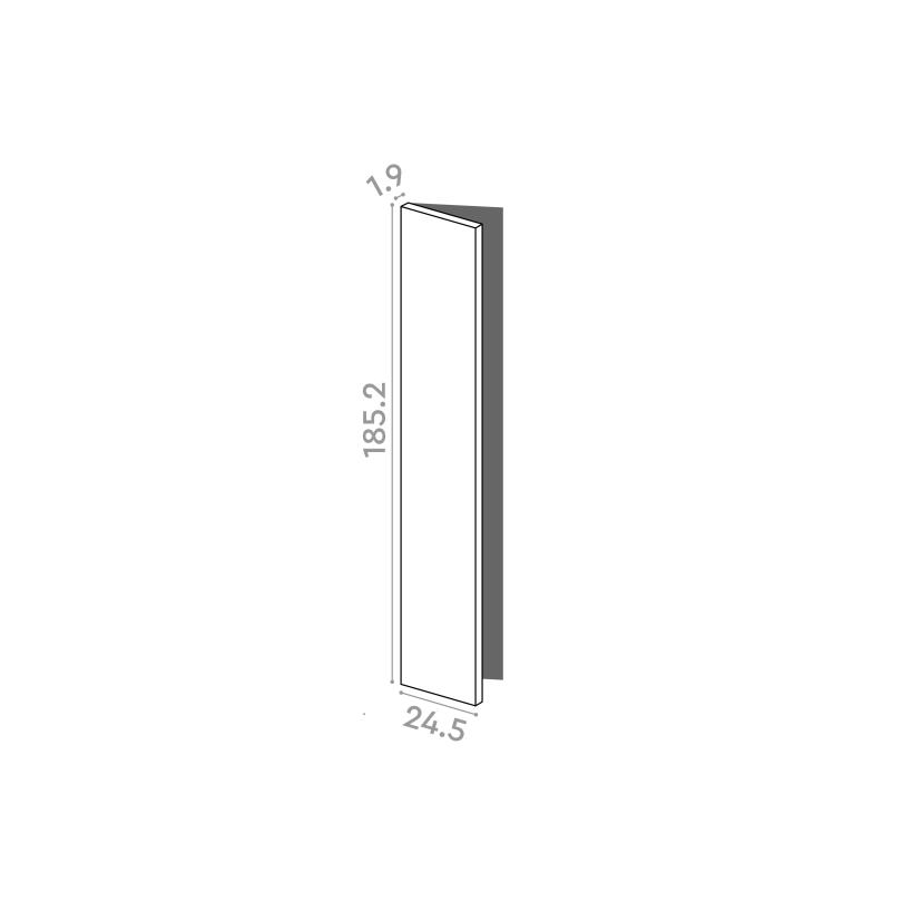 Porte 25x185cm - charnières à gauche