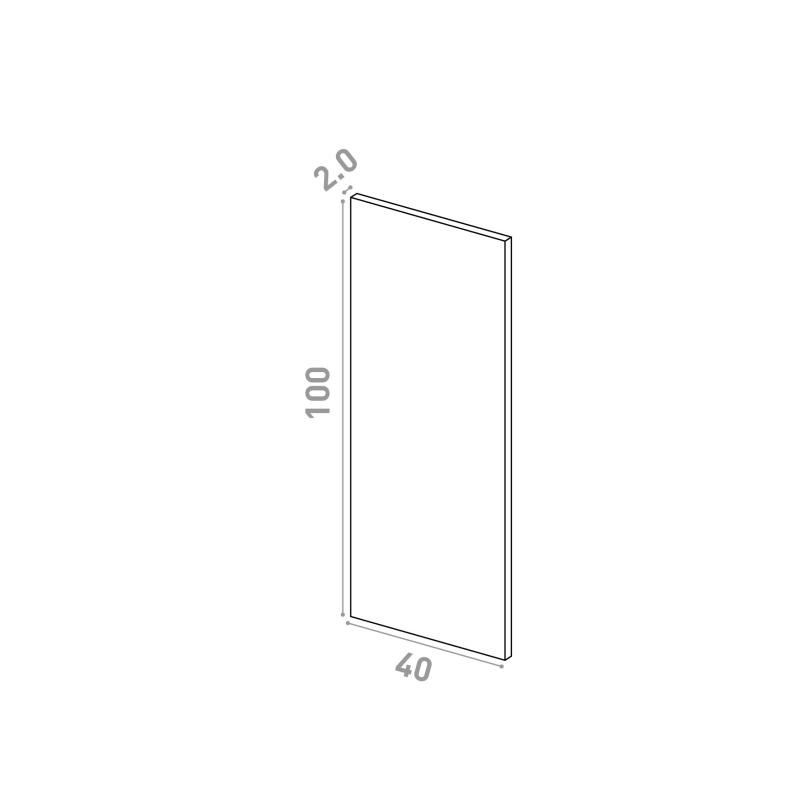 Door 40x100cm