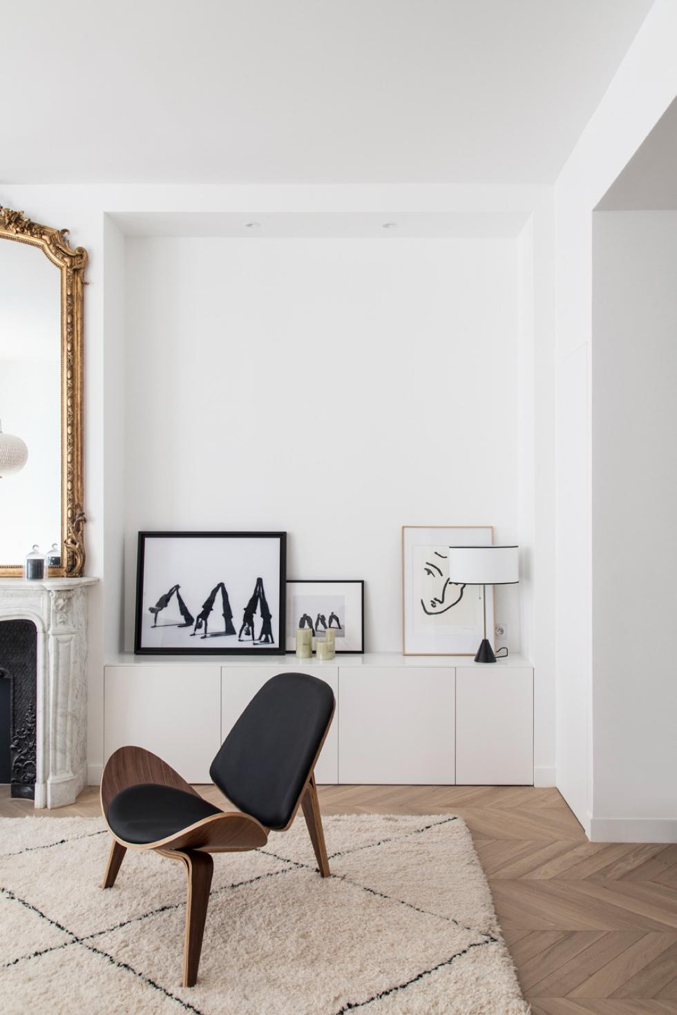 Meuble salon blanc