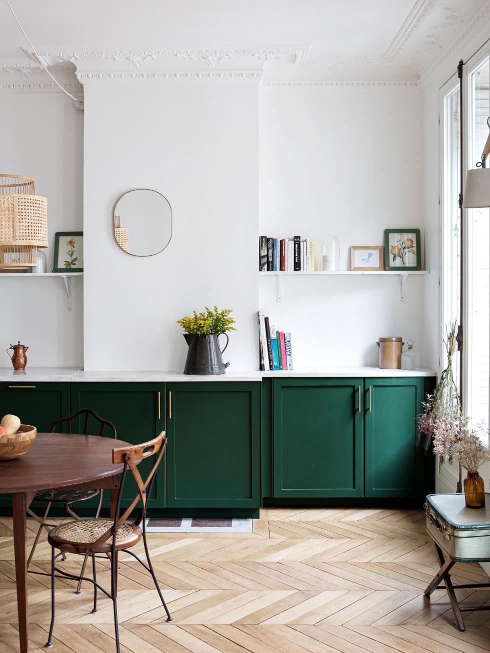 CUISINE SHAKER SOMBRE FOREST