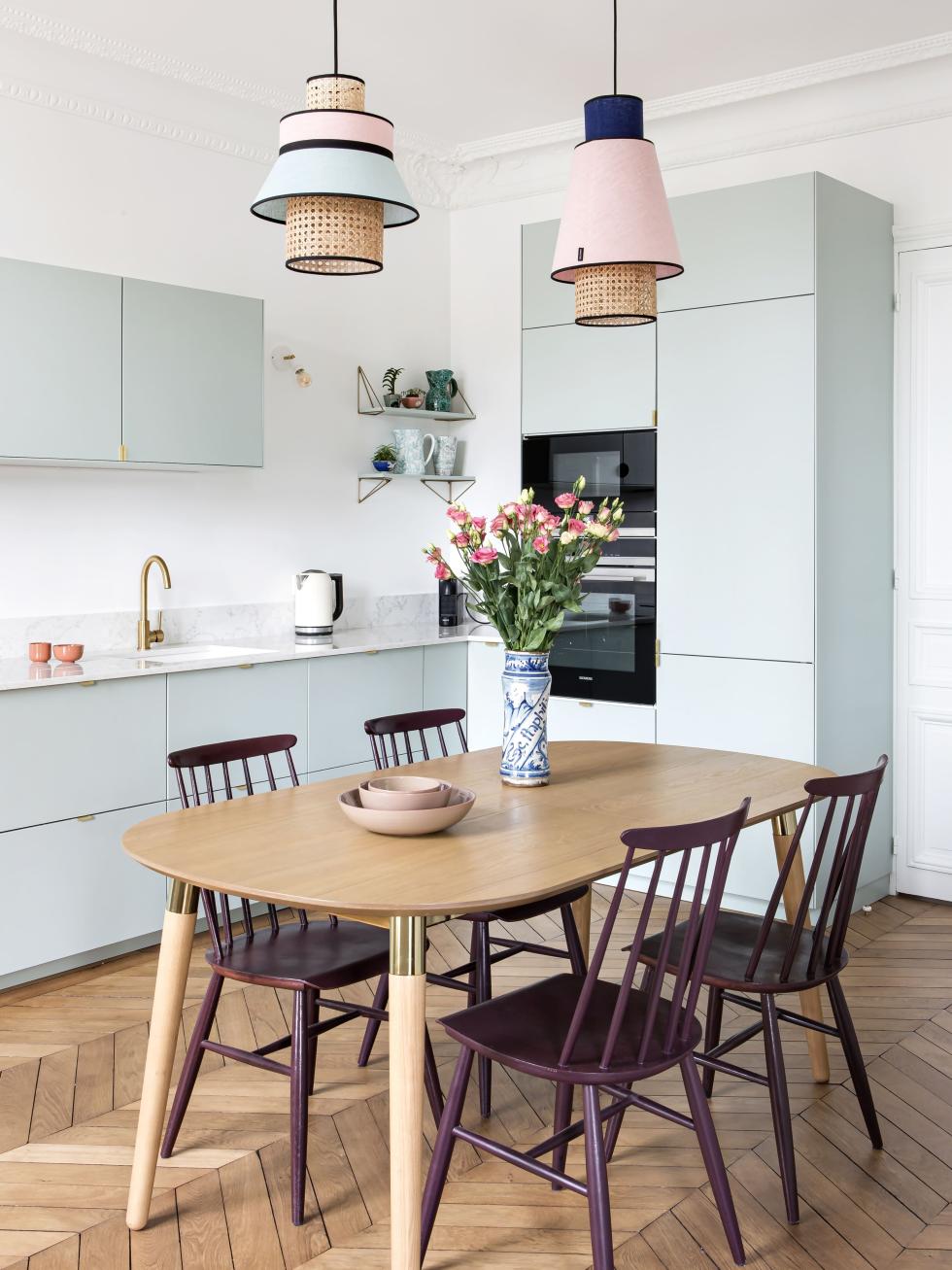 CUISINE LISSE AMANDIER GRISE