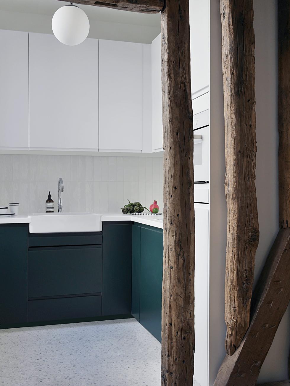 CUISINE U SHAPE SOMBRE FOREST