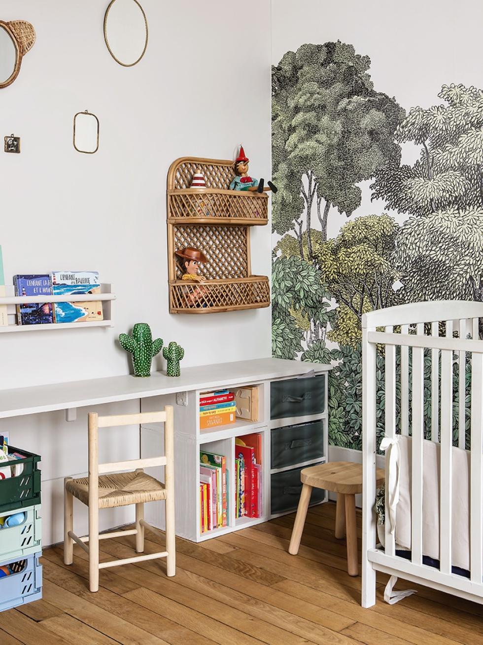 Kinderzimmer Design mit Schreibtisch