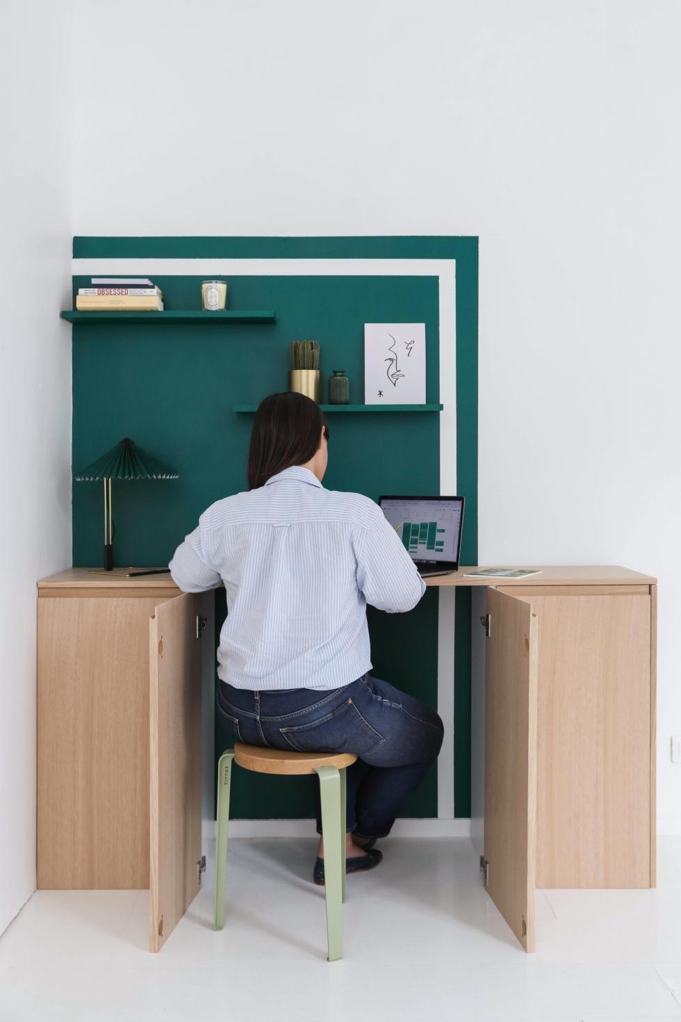 Büro in einer Nische