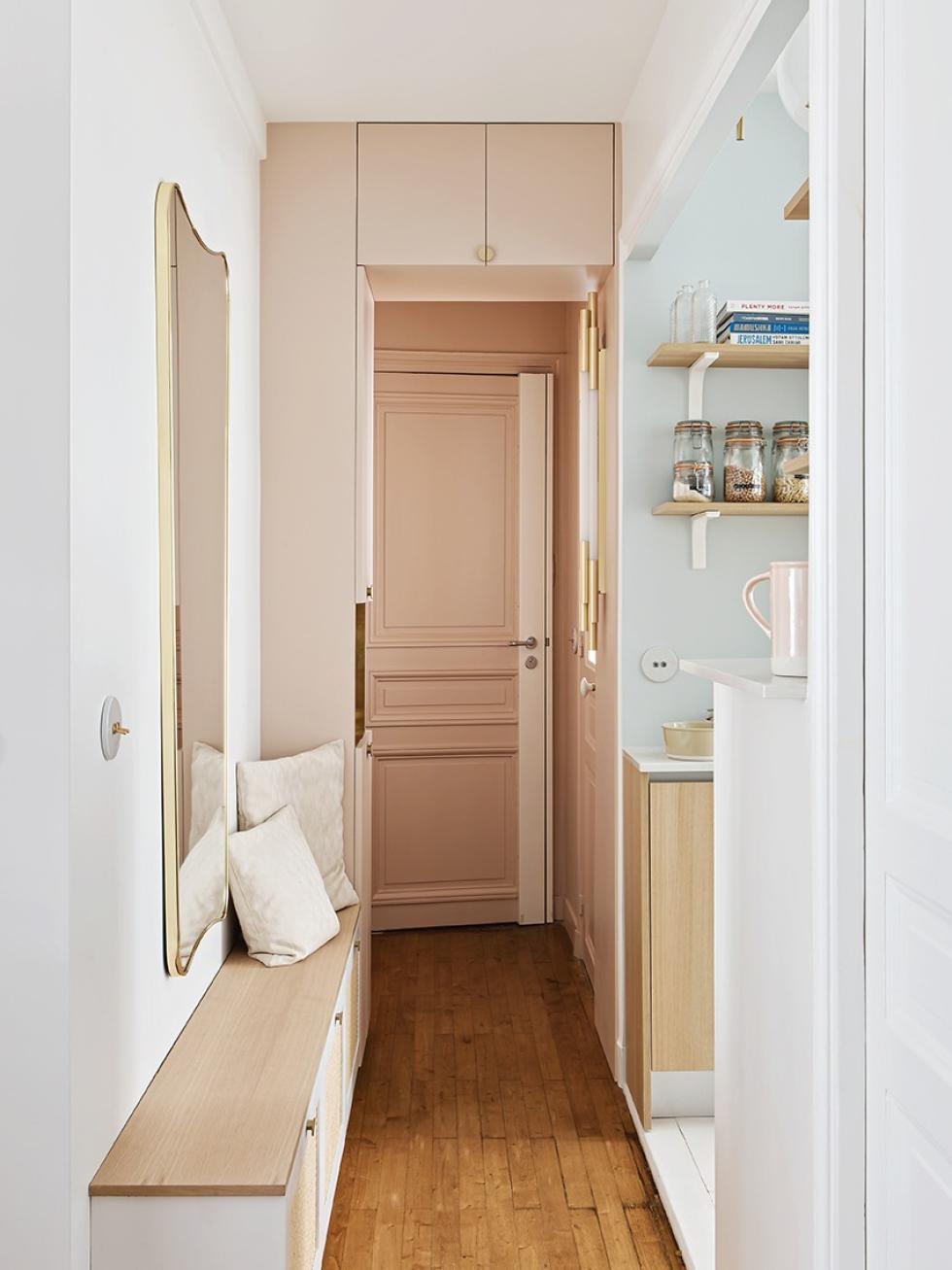 Entrée rose
