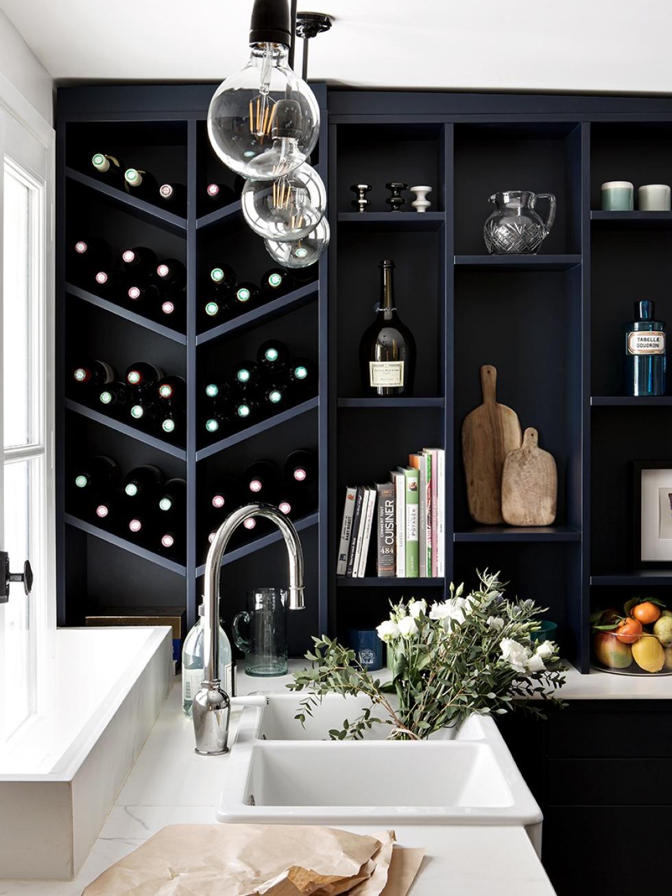 cuisine bleu nuit