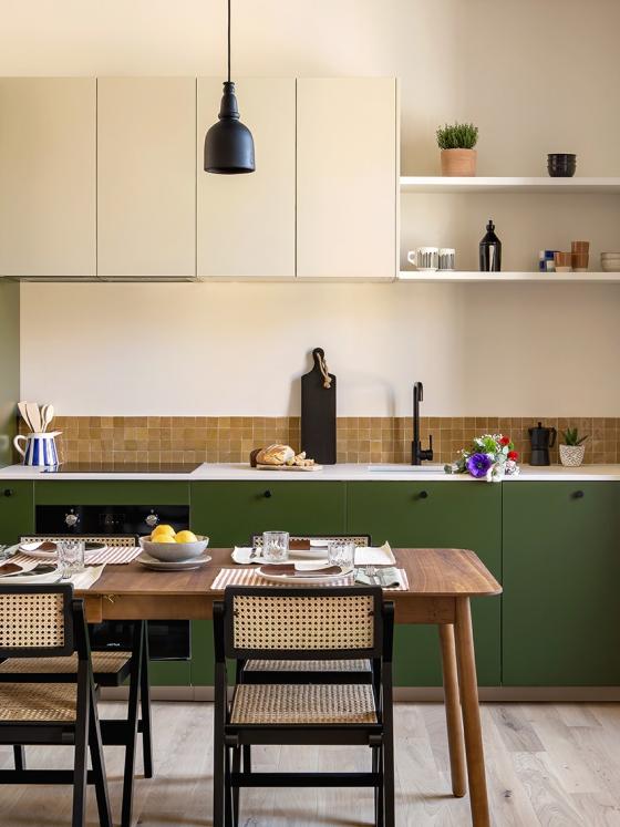 Cuisine Olive et Ivoire