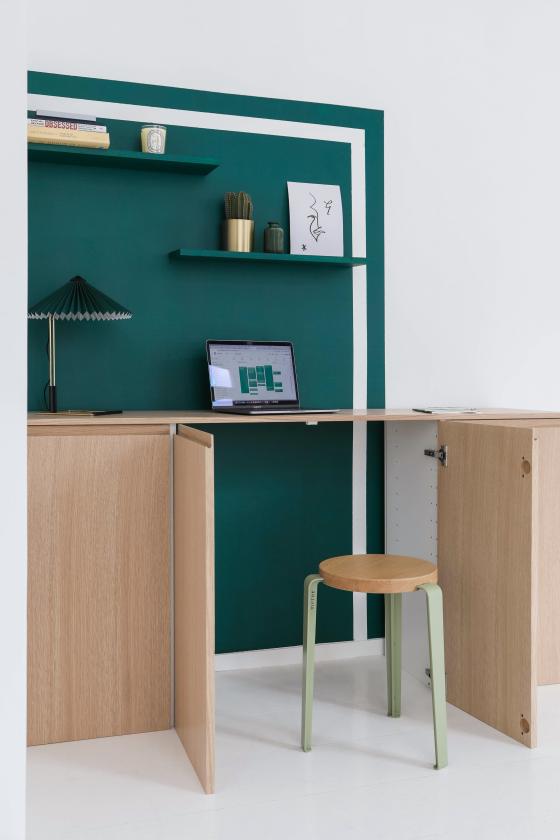 Büro in einer Nische