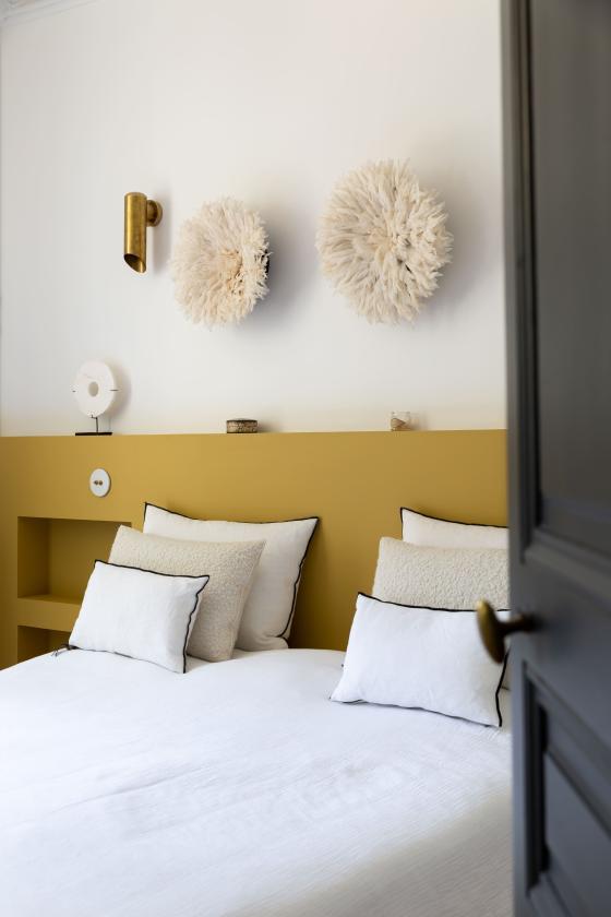 Chambre moutarde