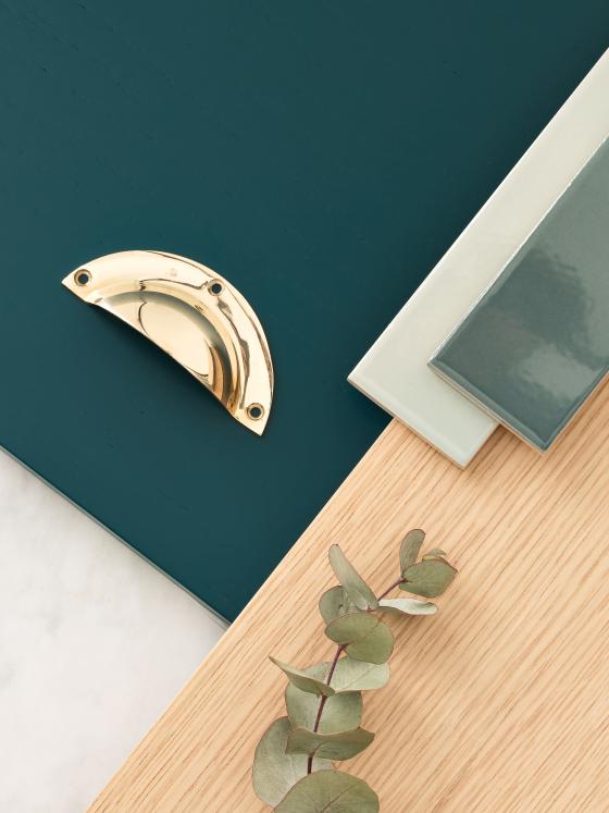 Couleur Vert sauvage laiton chene