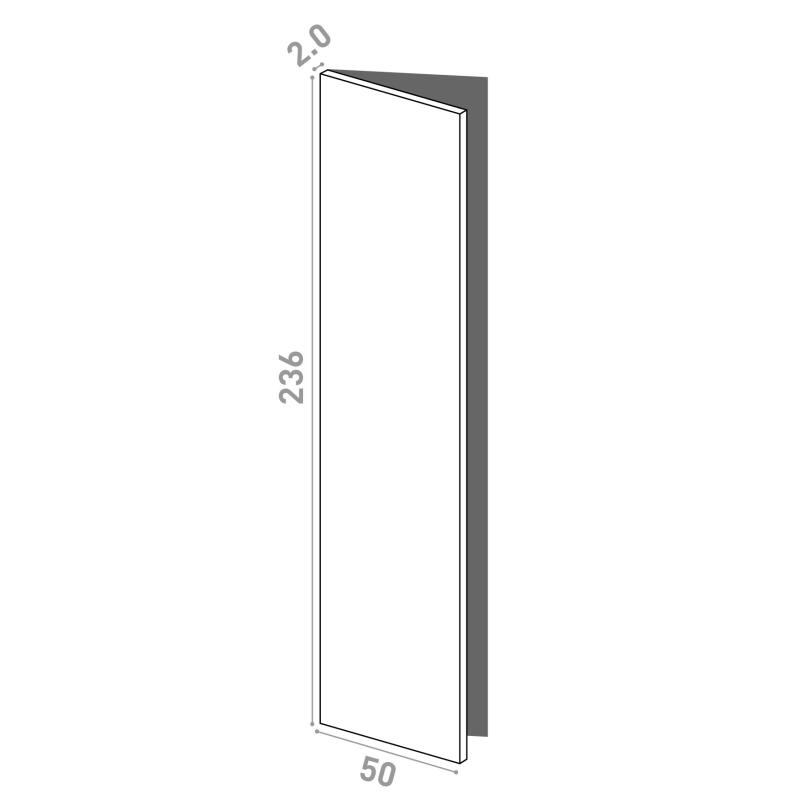 Porte 50x236cm - charnières à gauche